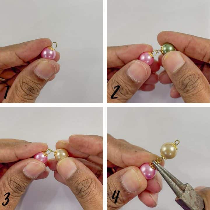 How to Make Pearl Earrings (with 5 Easy Steps) The Pink Craft Box