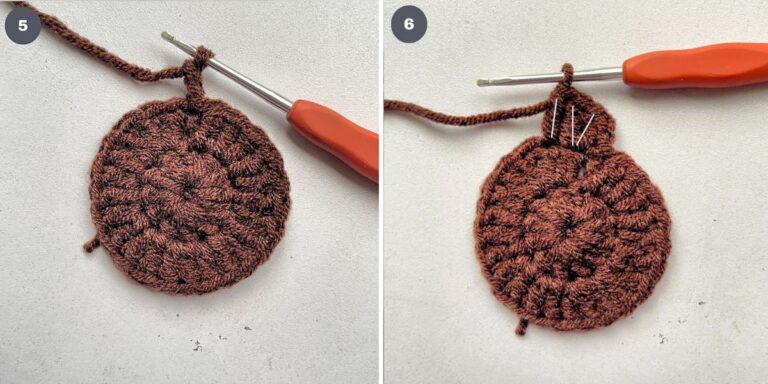 Sunflower Coasters Crochet Pattern | The Pink Craft Box