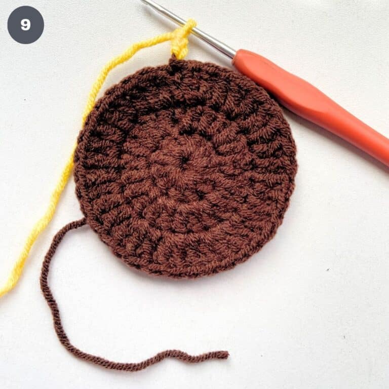 Sunflower Coasters Crochet Pattern | The Pink Craft Box