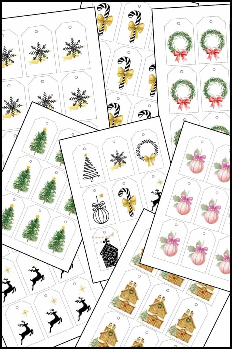 Printable Christmas Signs (35 Free Festive Templates) | The Pink Craft Box