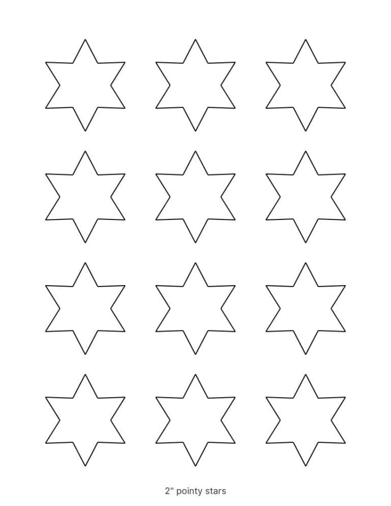 Printable Diamond Shape (Free Templates in 6 Different Sizes) | The ...