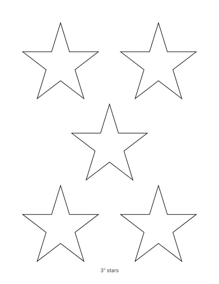 Printable Diamond Shape (Free Templates in 6 Different Sizes) | The ...
